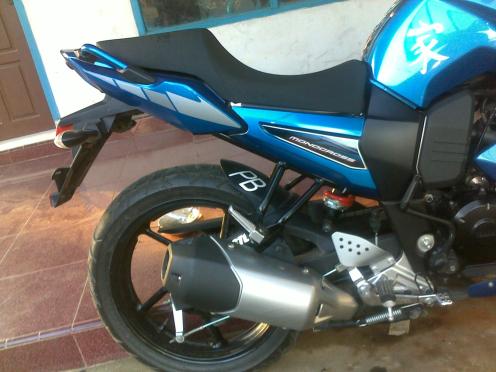 Yamaha Byson Modif Fairing Sungai Tambang Hourex150l 